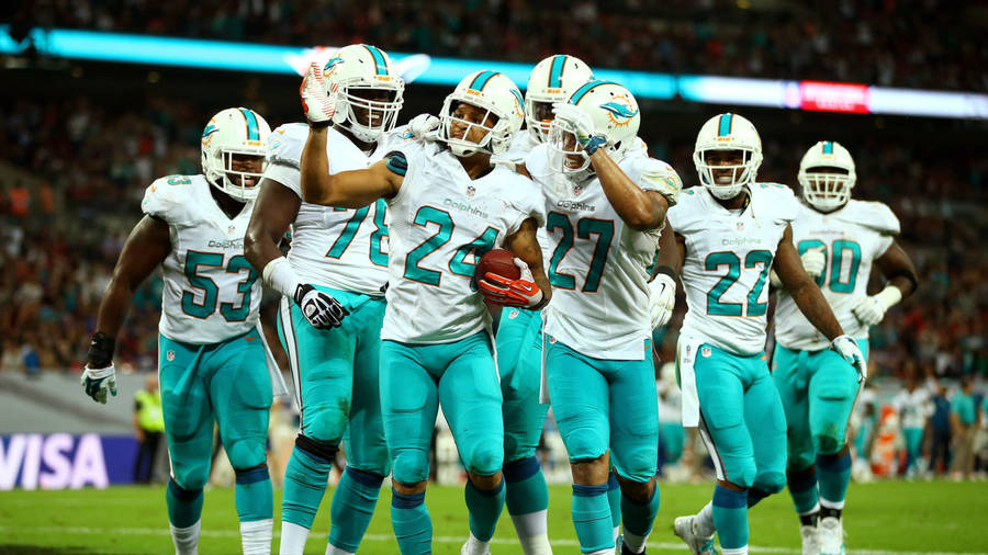 Miami Dolphins Football Team Wallpaper