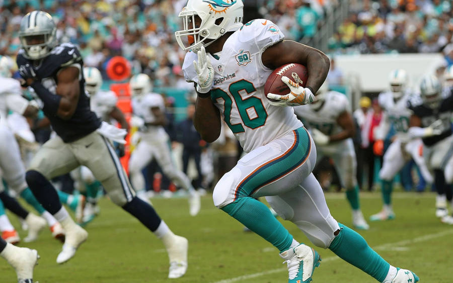 Miami Dolphins Lamar Miller Wallpaper