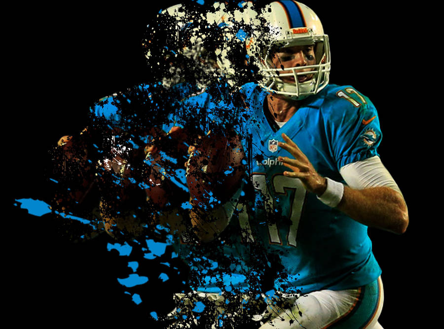 Miami Dolphins Ryan Tannehill Hd Artwork Wallpaper