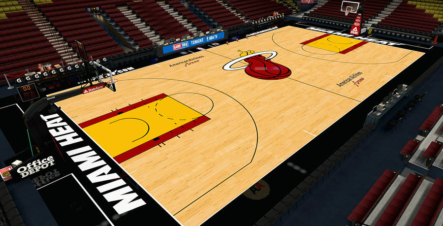 Miami Heat Home Court Wallpaper