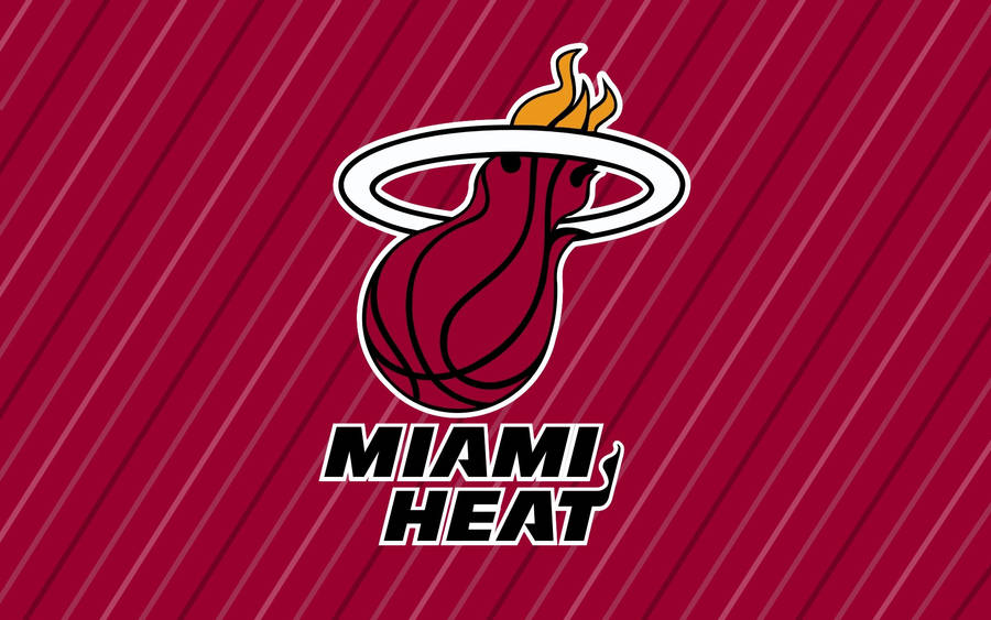 Miami Heat Red Poster Wallpaper