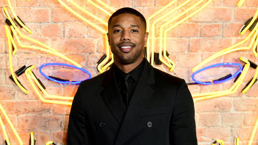 Michael B. Jordan In European Premiere Wallpaper