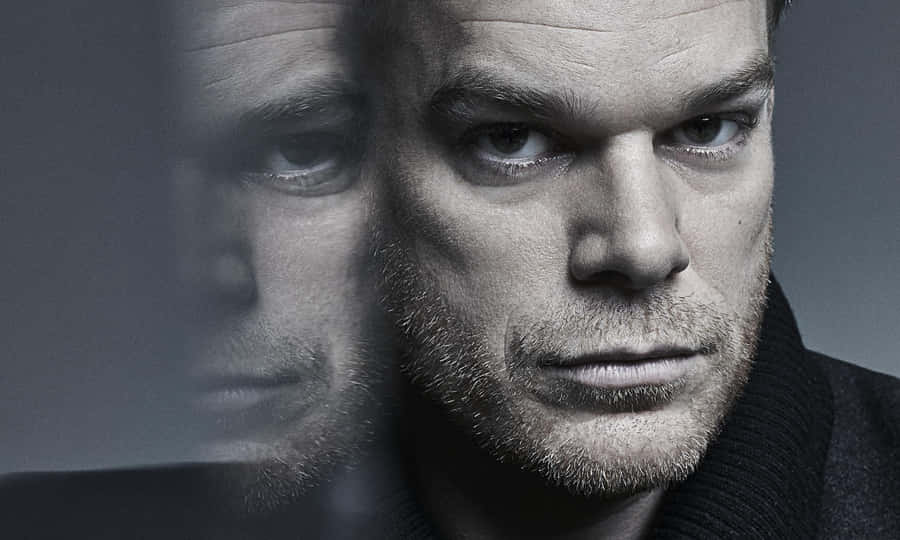 Michael C. Hall Appearing In An Abc Television Promo Wallpaper