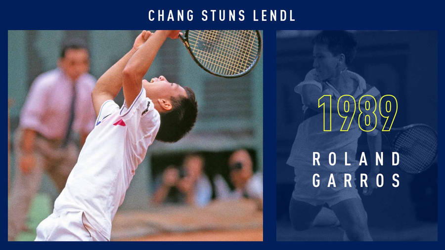 Michael Chang: A Surprise Victory Over Lendl Wallpaper