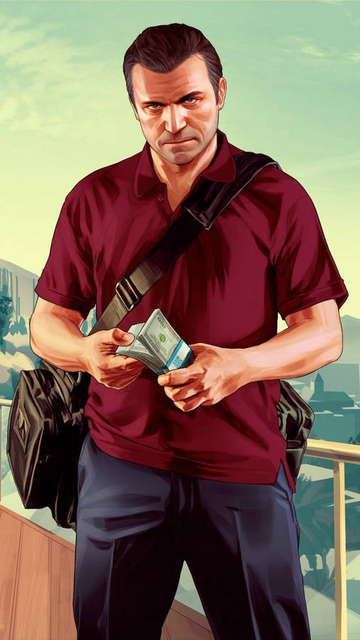 Michael De Santa Gta 5 Wallpaper