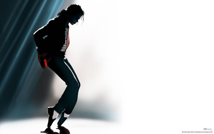 Michael Jackson Iconic Dance Move Wallpaper