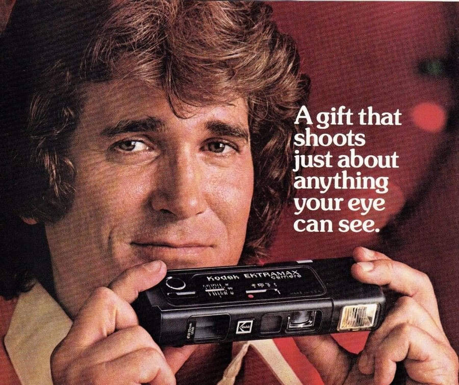 Michael Landon For Kodak Ektramax Wallpaper