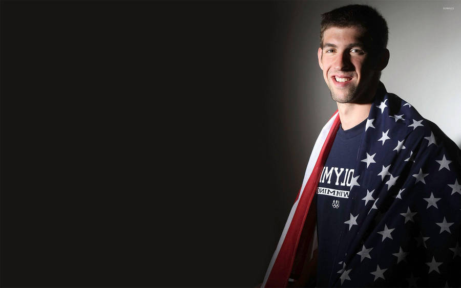 Michael Phelps, The Swimming Sensation Of America Wallpaper