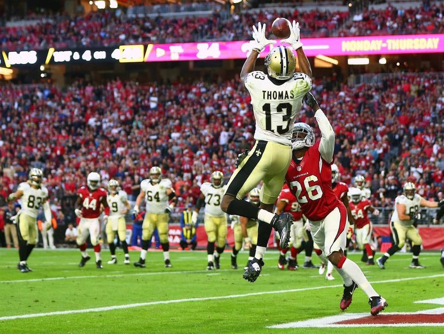 Michael Thomas Airborne Catch Wallpaper