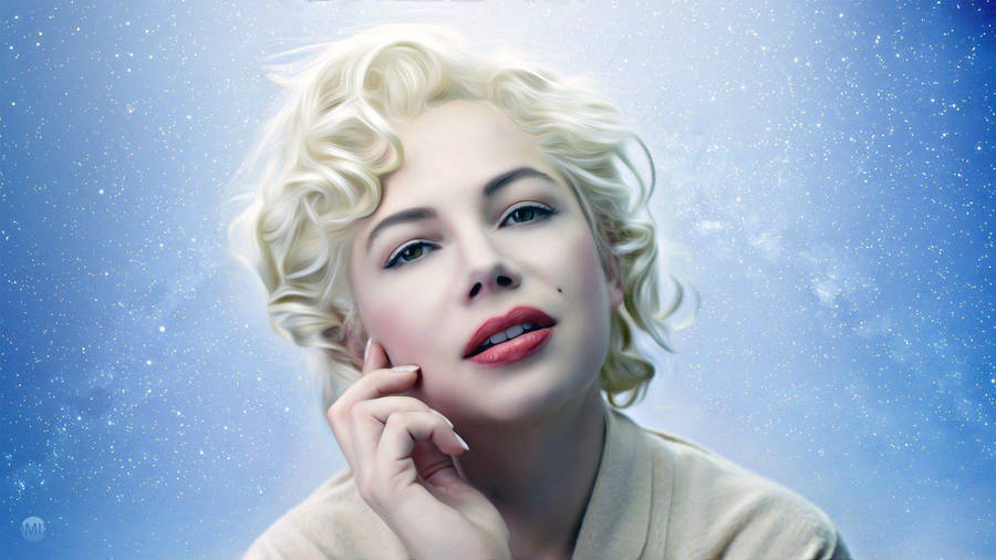 Michelle Williams As Marilyn Monroe Wallpaper