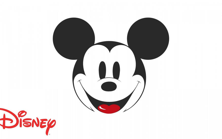 Mickey Mouse Disney Head Drawing Wallpaper