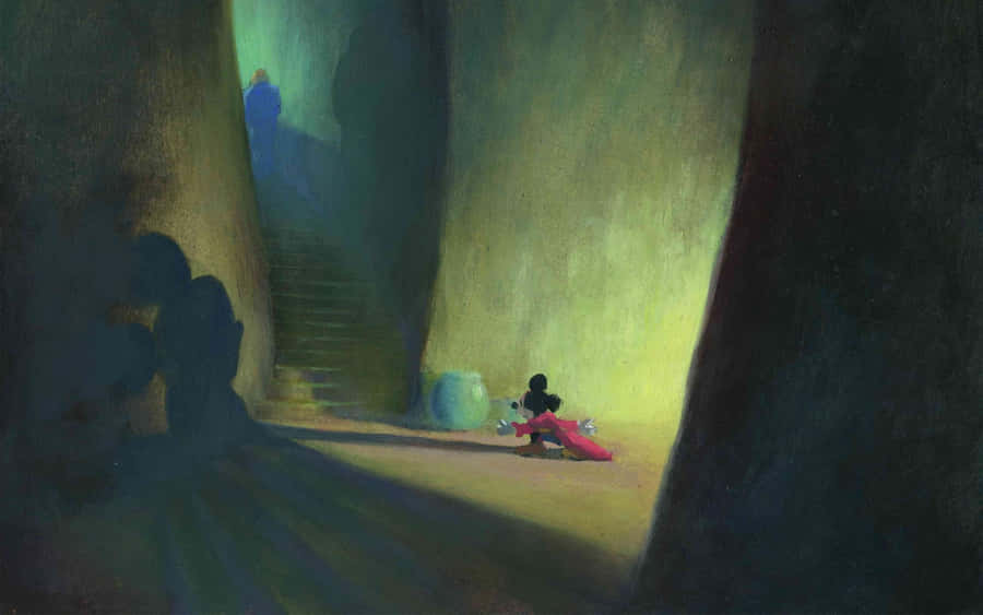 Mickey_ Mouse_ Sorcerers_ Apprentice_ Fantasia Wallpaper