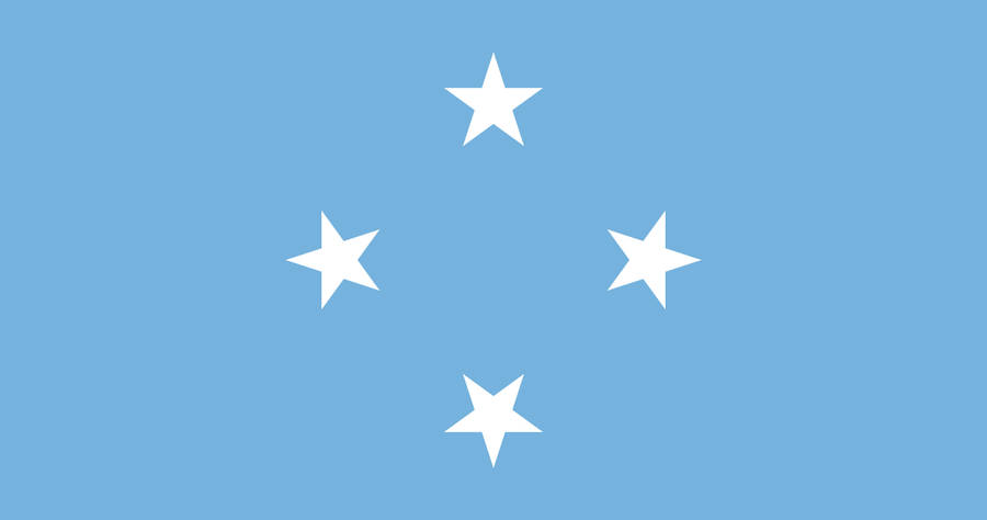 Micronesia Federated States Flag Wallpaper