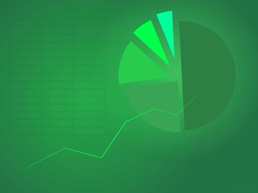 Microsoft Excel Graph And Line Charts Wallpaper