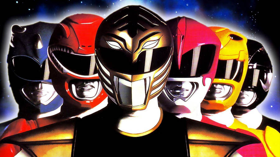 Mighty Morphin Power Rangers Poster Wallpaper