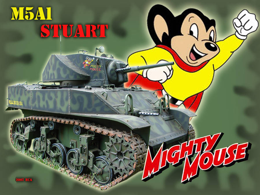 Mighty Mouse With M5a1 Stuart Wallpaper