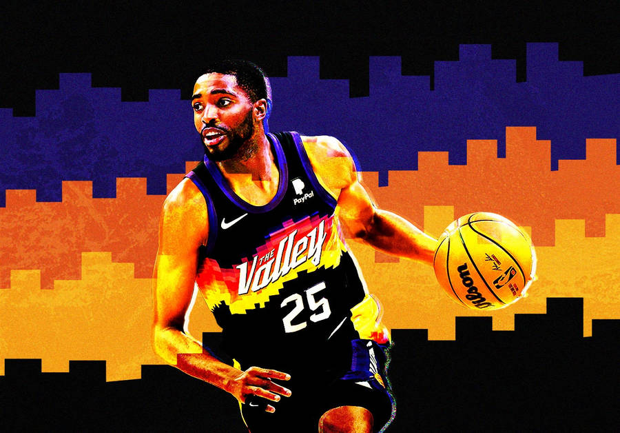 Mikal Bridges Graphic Art Wallpaper