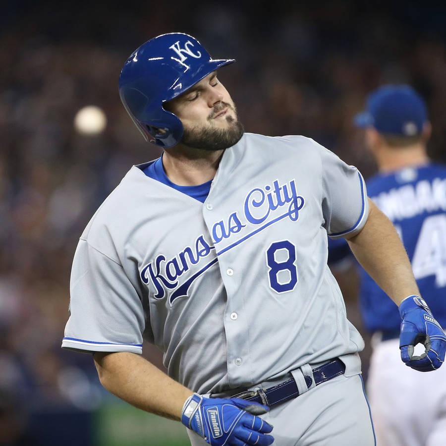 Mike Moustakas Blinking Wallpaper