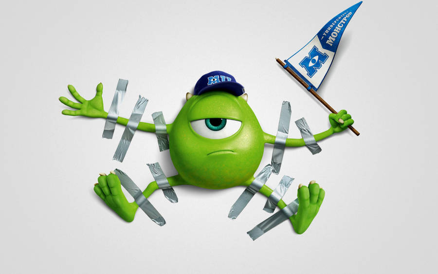 Mike Wazowski Monster University Poster Wallpaper