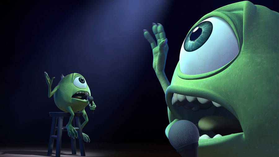 Mike Wazowski Singing Monsters Inc Wallpaper