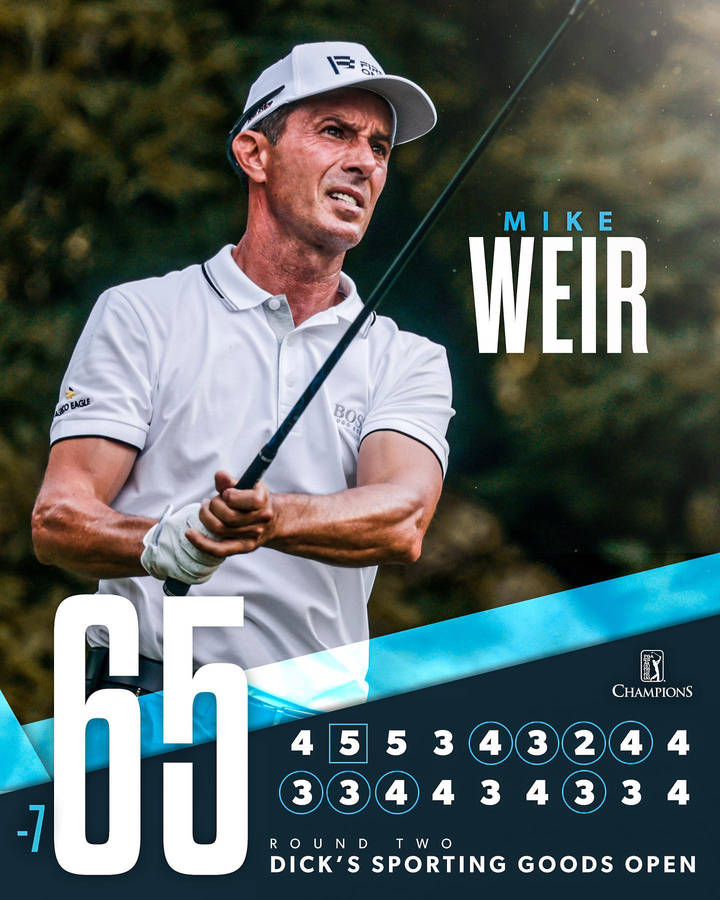 Mike Weir Match Edited Poster Wallpaper