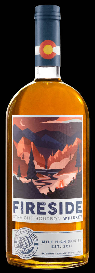 Mile High Spirits' Fireside Bourbon 1.75 L Wallpaper