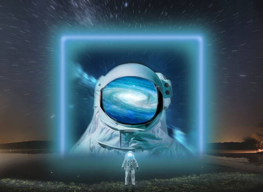 Milky Way Astronaut Wallpaper