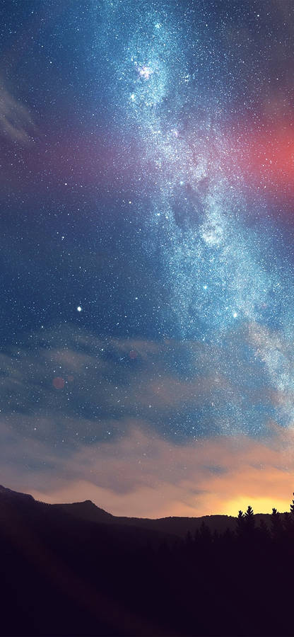 Milky Way Galaxy Iphone 2021 Wallpaper