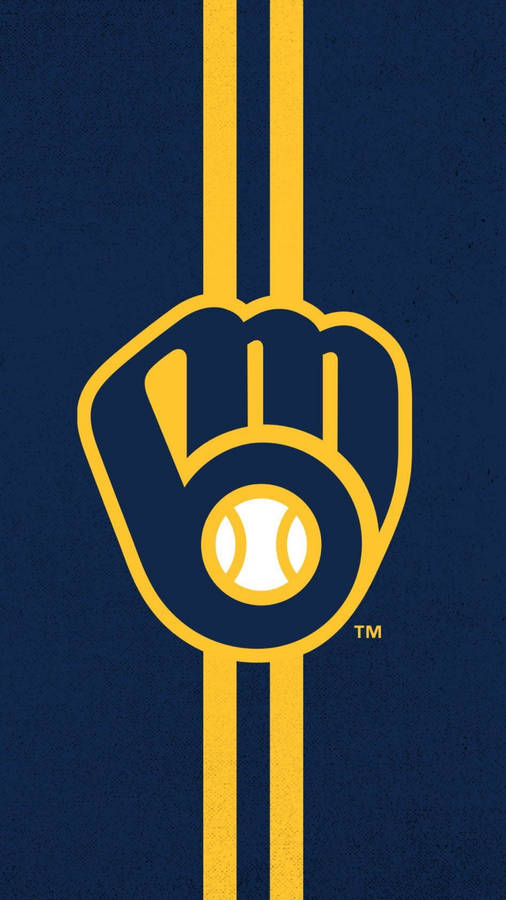 Milwaukee Brewers Logo Iphone Baseball Wallpaper