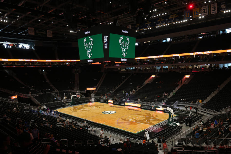 Milwaukee Bucks Home Court Wallpaper