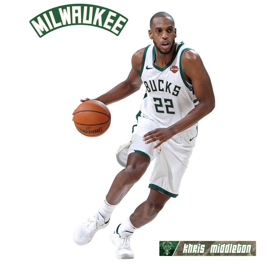 Milwaukee Bucks Khris Middleton Wallpaper