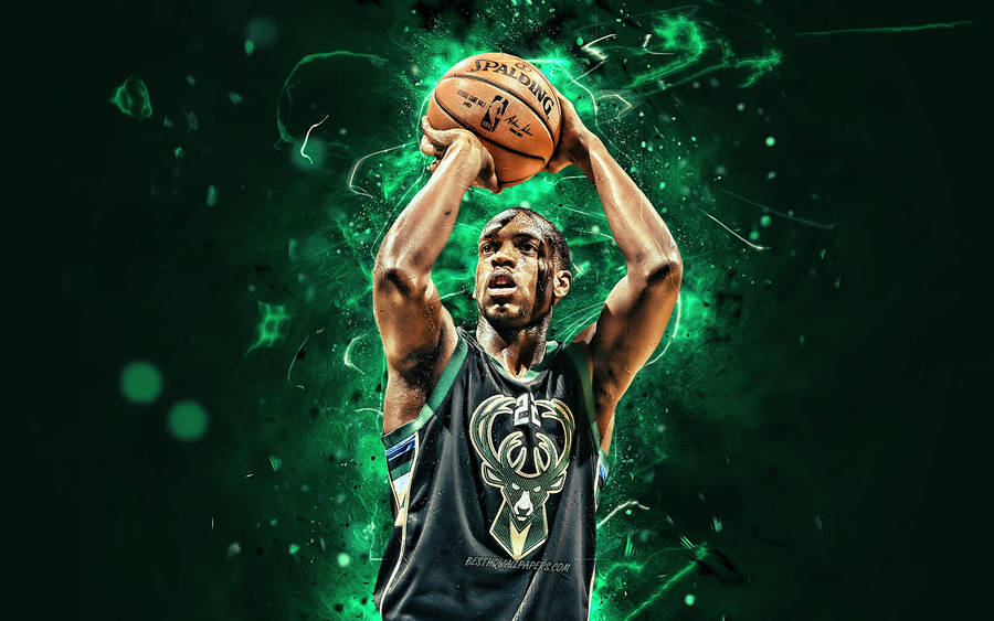 Milwaukee Bucks Khris Middleton Wallpaper