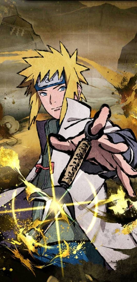 Minato Konoha's Yellow Flash Wallpaper