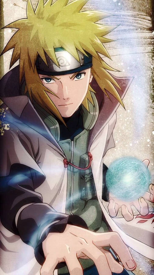 Minato Shinobi And Rasengan Wallpaper