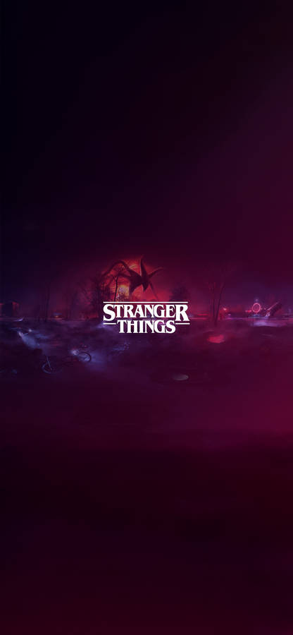 Mind Flayer Stranger Things Phone Wallpaper