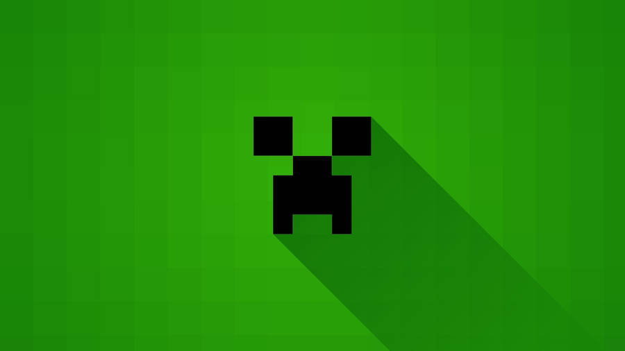 Minecraft Creeper Face Wallpaper