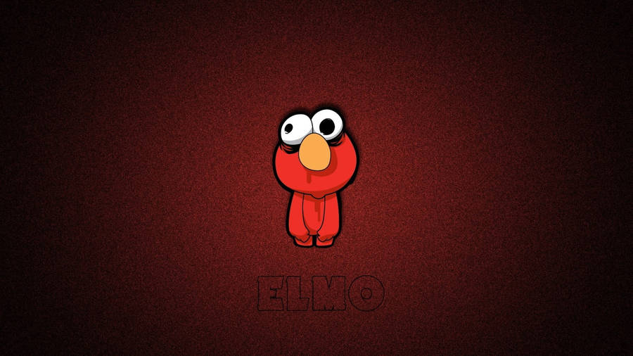 Mini Cartoon Elmo Wallpaper