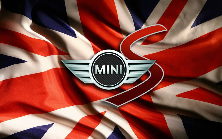 Mini Cooper S Logo Uk Flag Wallpaper