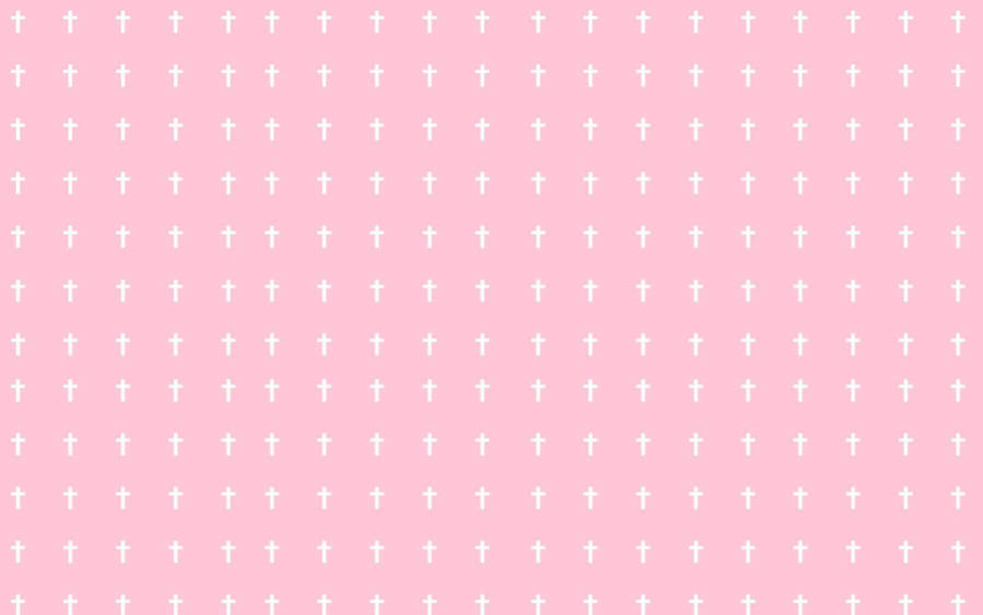 Mini Cross Aesthetic Pattern Wallpaper