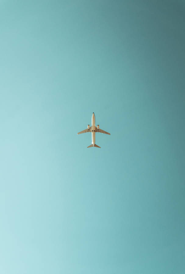 Minimalist Airplane Iphone Wallpaper