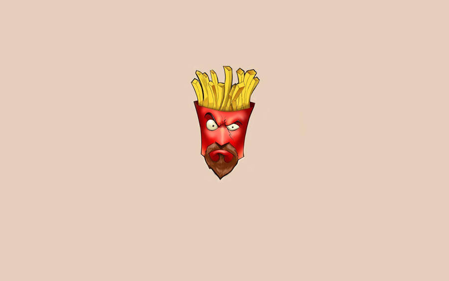 Minimalist Aqua Teen Hunger Force Frylock Wallpaper