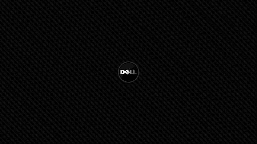 Minimalist Black Dell Computer Wallpaper