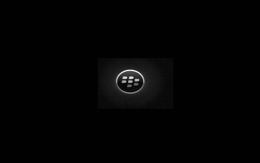 Minimalist Blackberry Logo Wallpaper