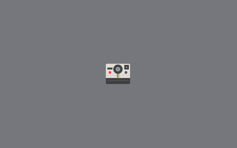 Minimalist Camera Art Wallpaper