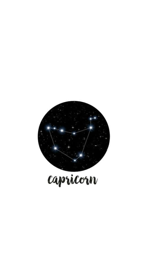 Minimalist Capricorn Aesthetic Wallpaper