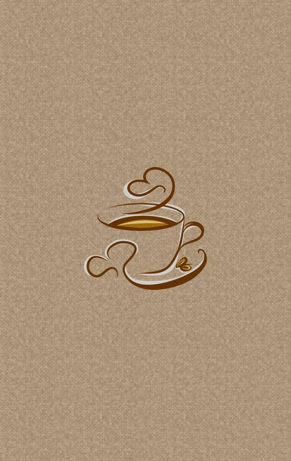 Minimalist Coffee Aesthetic Wallpaper