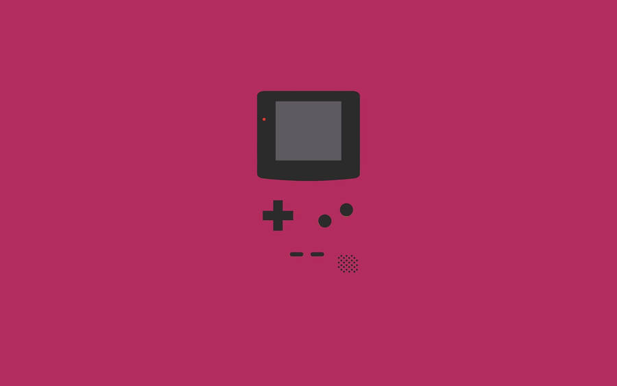 Minimalist Game Boy Color Art Wallpaper