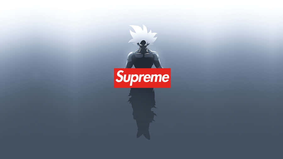 Minimalist Goku Supreme Wallpaper