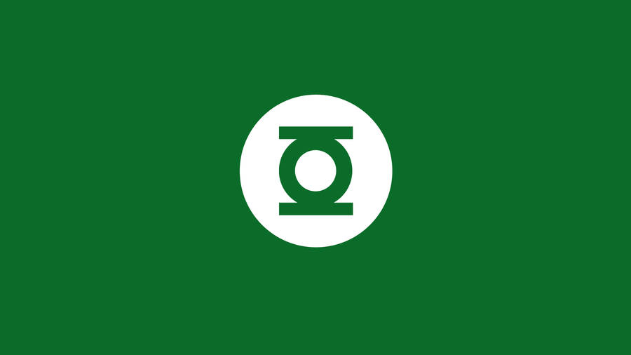 Minimalist Green Lantern Logo Wallpaper