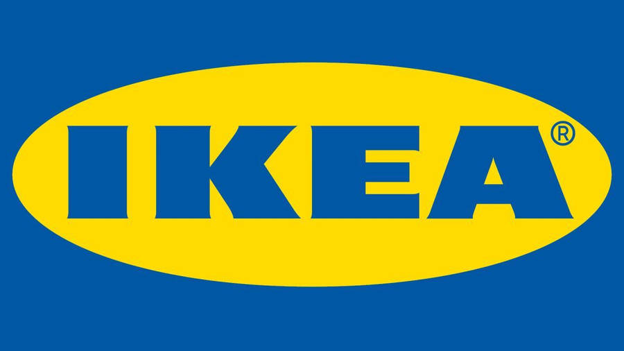 Minimalist Ikea Logo Wallpaper